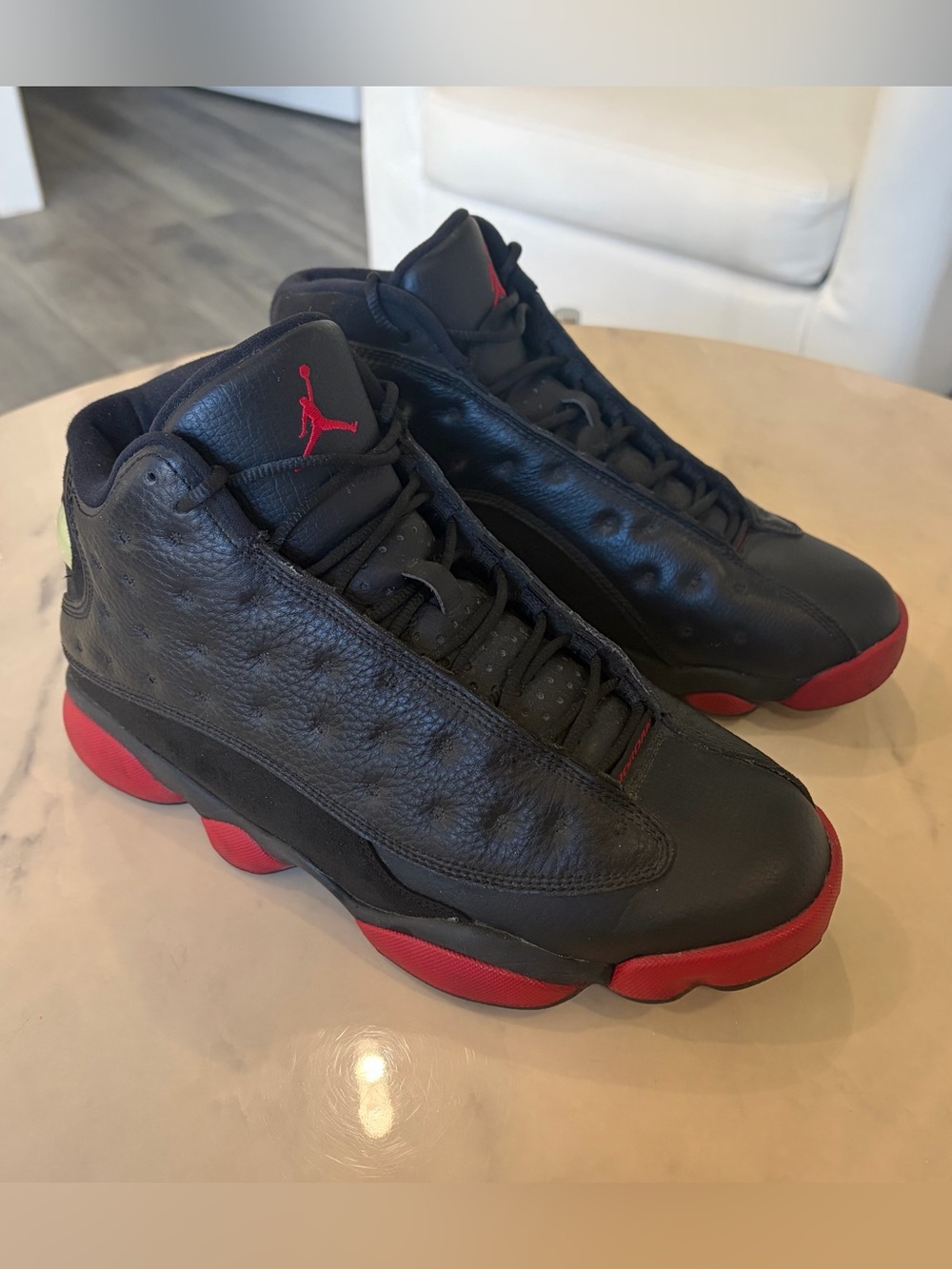 Air Jordan 13 Retro Dirty Bred Basketball Sneakers.